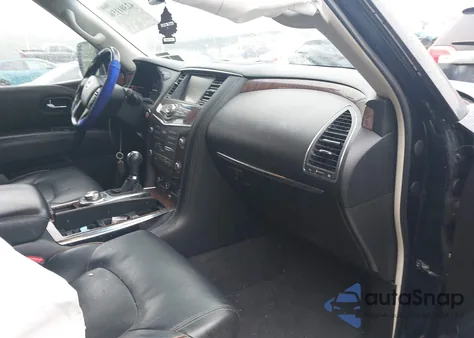 2017 Nissan Armada Platinum z USA, uszkodzony, nr VIN JN8AY2NC9H9512752